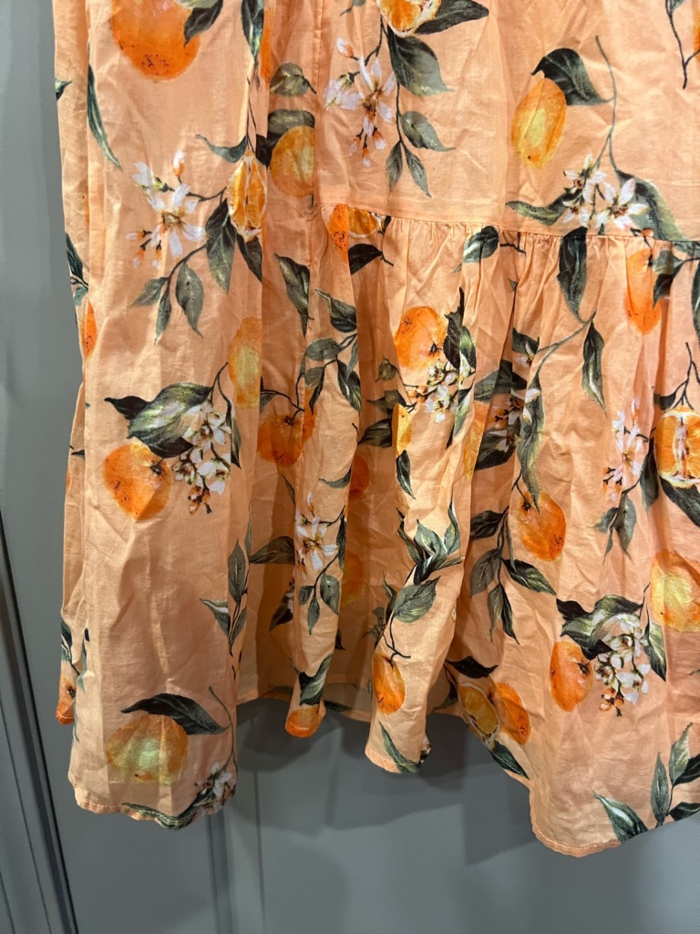 LOFT Petite Orange Harvest
Tiered Godet Maxi Skirt in Melon Ice - Picture 4 of 7